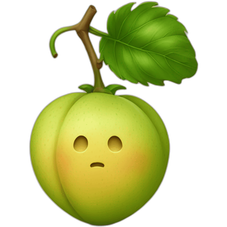 One pièce fruit emoji