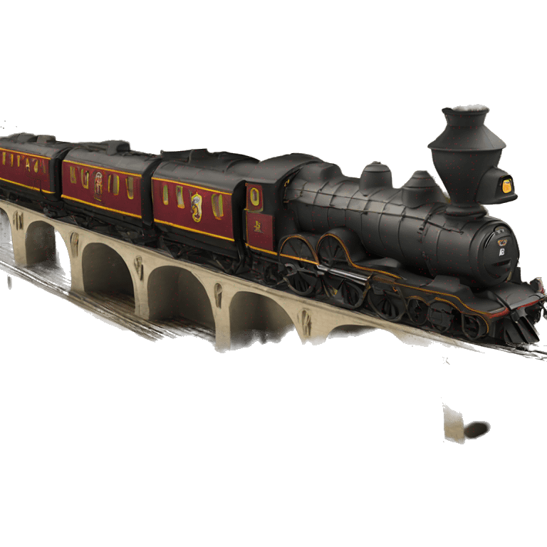 Hogwarts train emoji