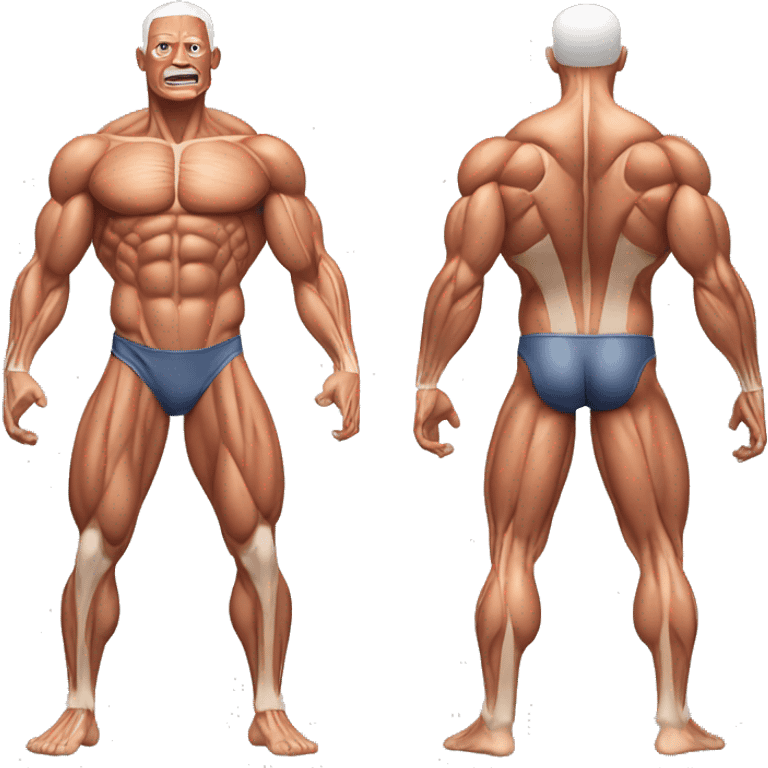 Muscles of human body emoji