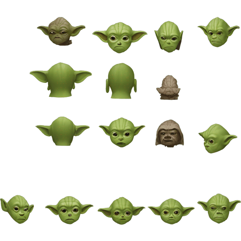 I don’t know yoda emoji