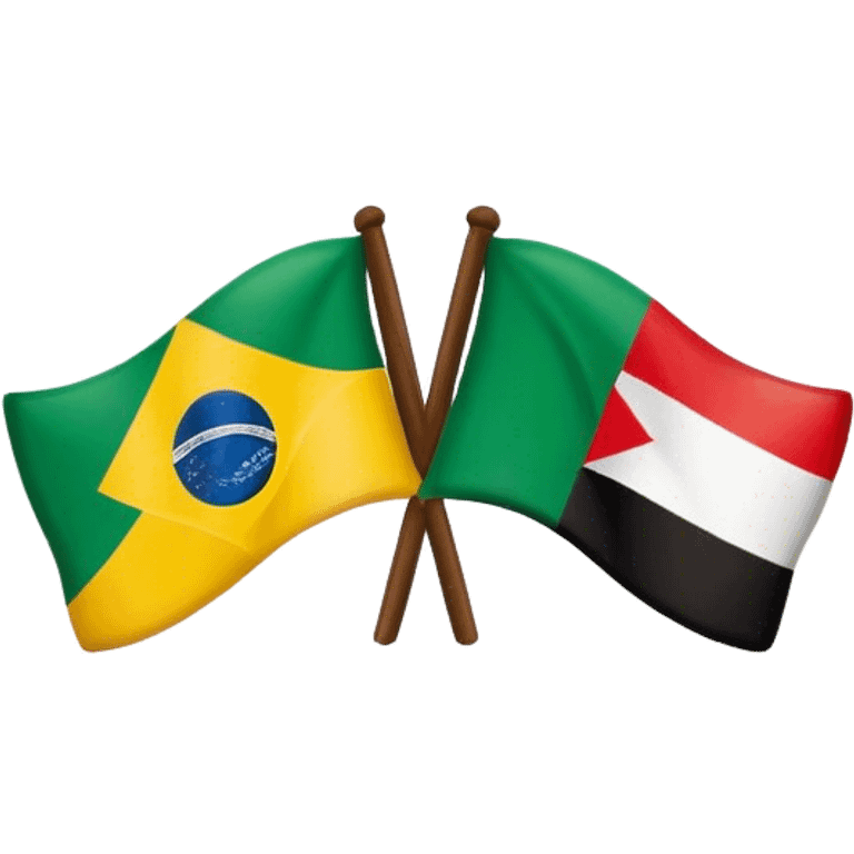 Brazil palestine emoji