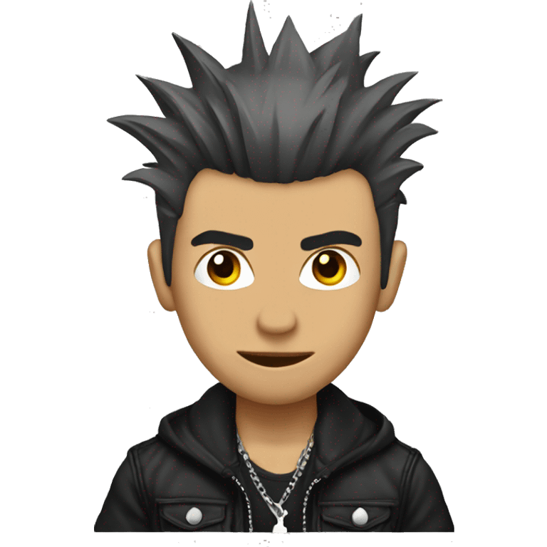 Chico punk emoji