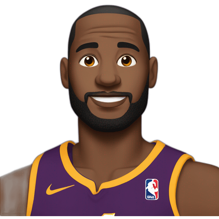 Le bron jammes emoji