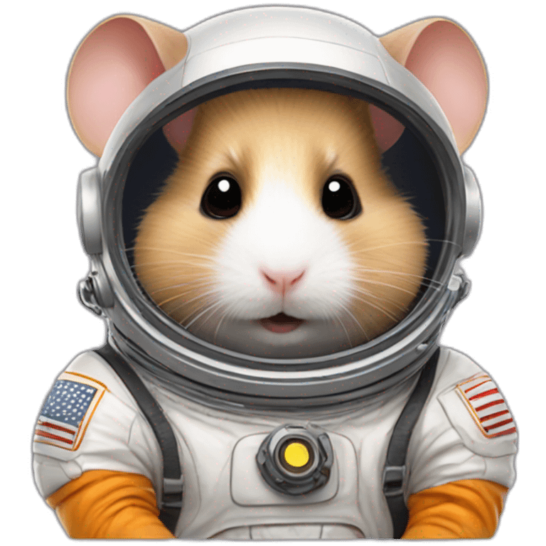 hamster in a spacesuit  emoji