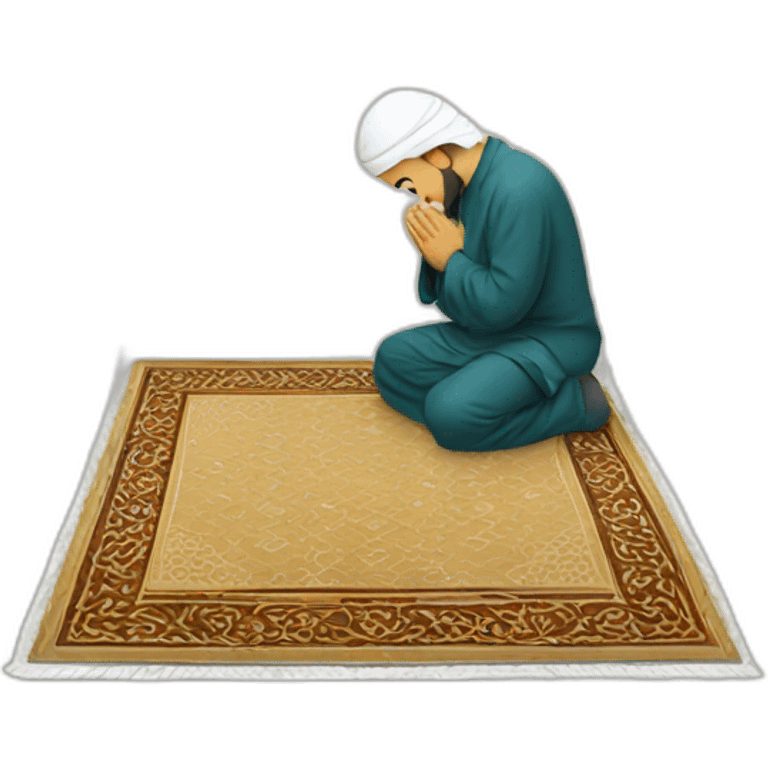 Islam prayer mat emoji