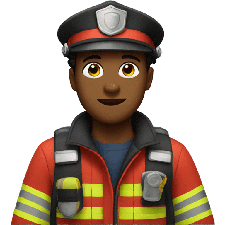 student as a fireman emoji