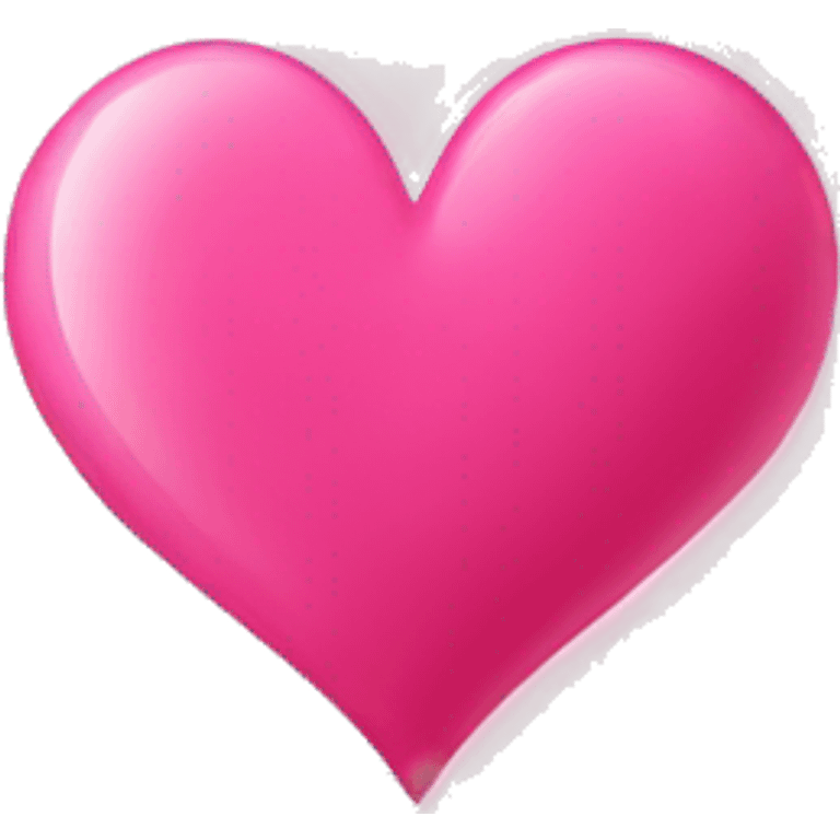 Heart pink emoji