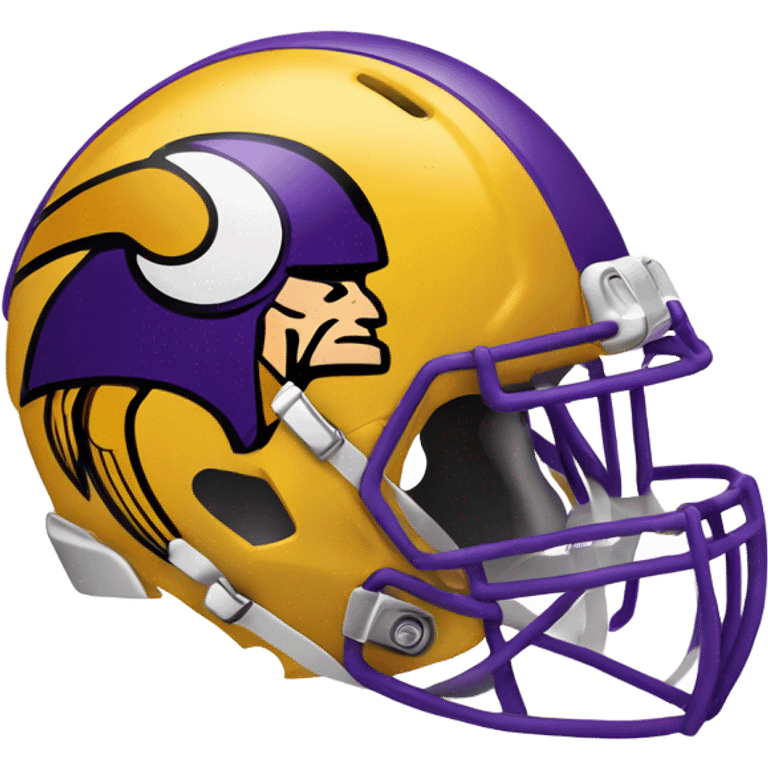 Minnesota Vikings helmet emoji