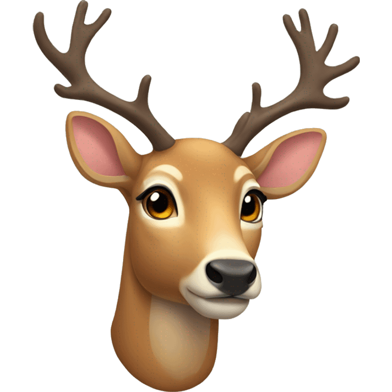 New Year's Deer emoji