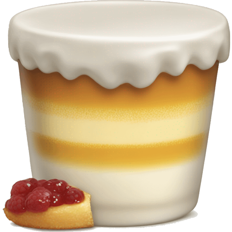 Crème brulee emoji