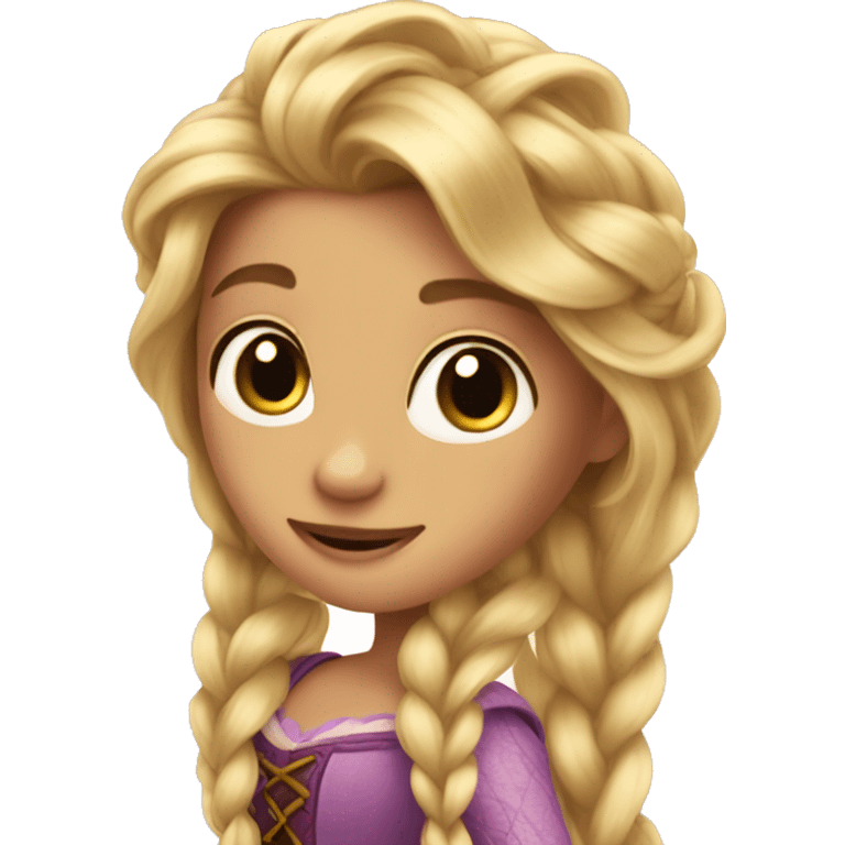 Rapunzel emoji