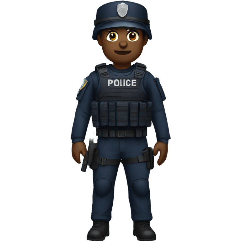 Police swat commander emoji