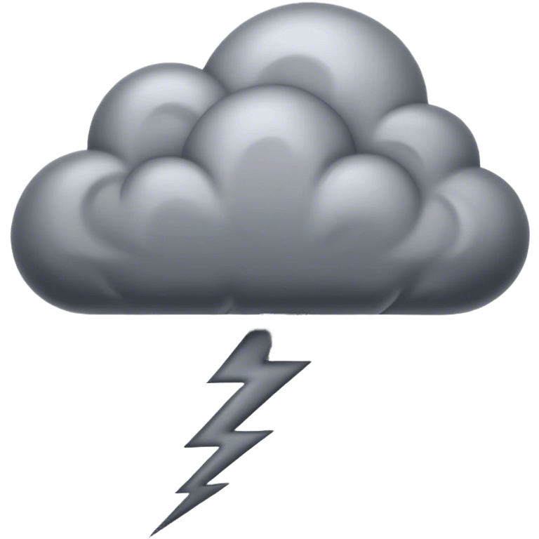 Cinematic Realistic Thunderstorm Emoji, Dark and dramatic, with swirling gray clouds illuminated by occasional flashes of lightning. The air crackles with energy as the storm builds, while heavy rain cascades down in sheets. Soft glowing outline, capturing the essence of power, intensity, and natural fury in a breathtaking thunderstorm! emoji