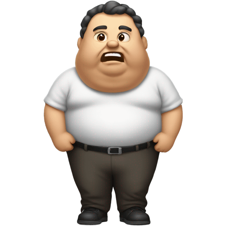 Fat dude emoji