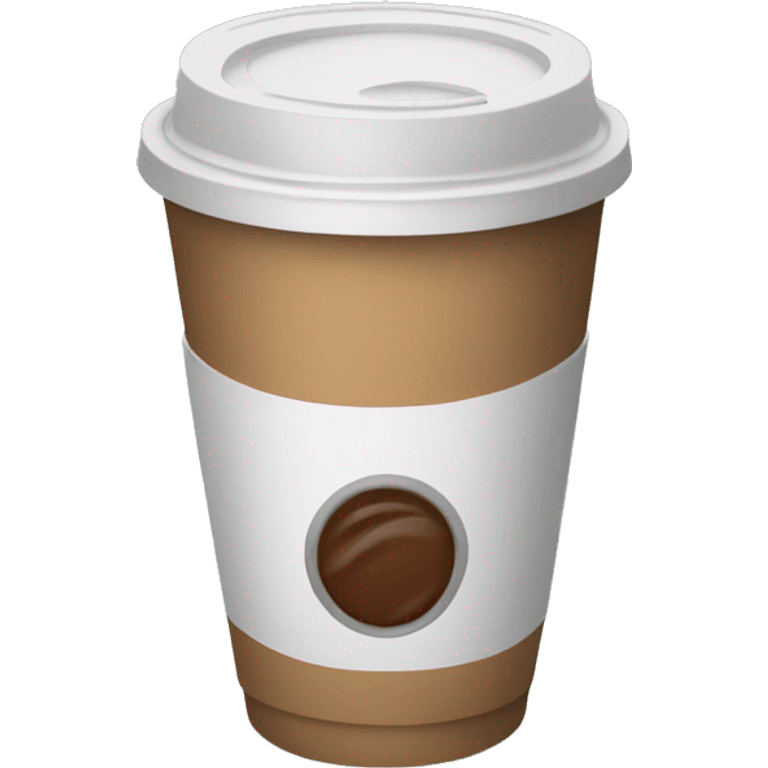 Disposable coffee cup emoji