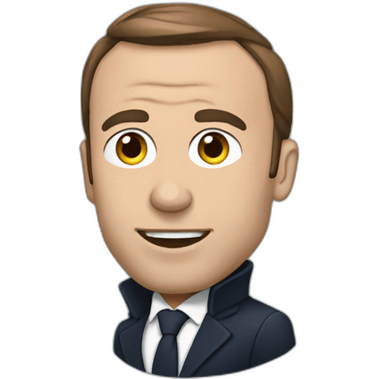 Macron qui dort emoji