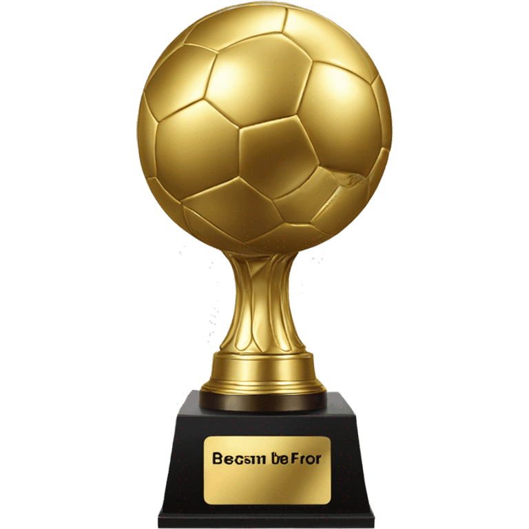 Ballon d’or trophy emoji