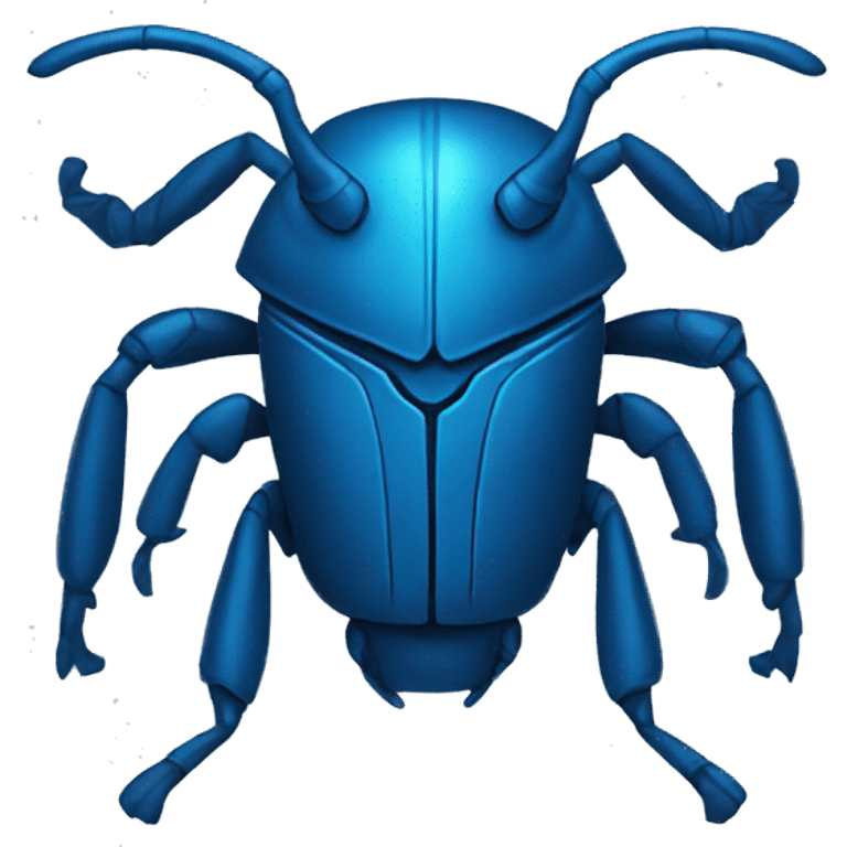 blue beetle emoji