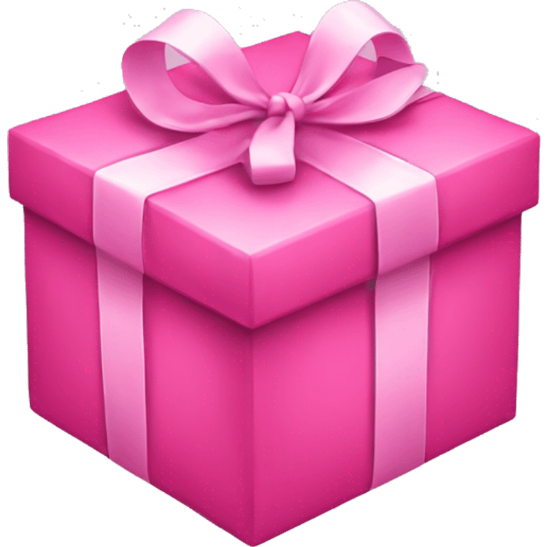 pink gift  emoji