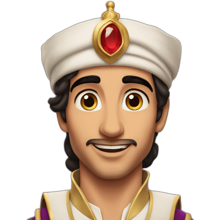 prince ali from aladdin realistic emoji