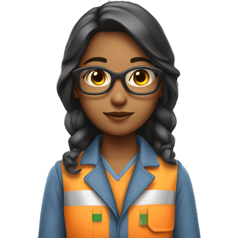 Engineer girl emoji