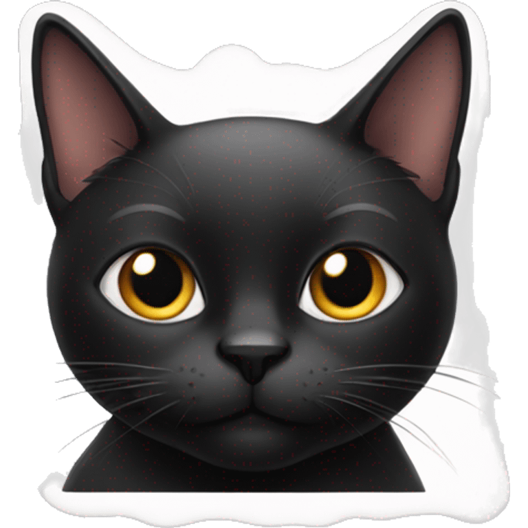 Black cat emoji