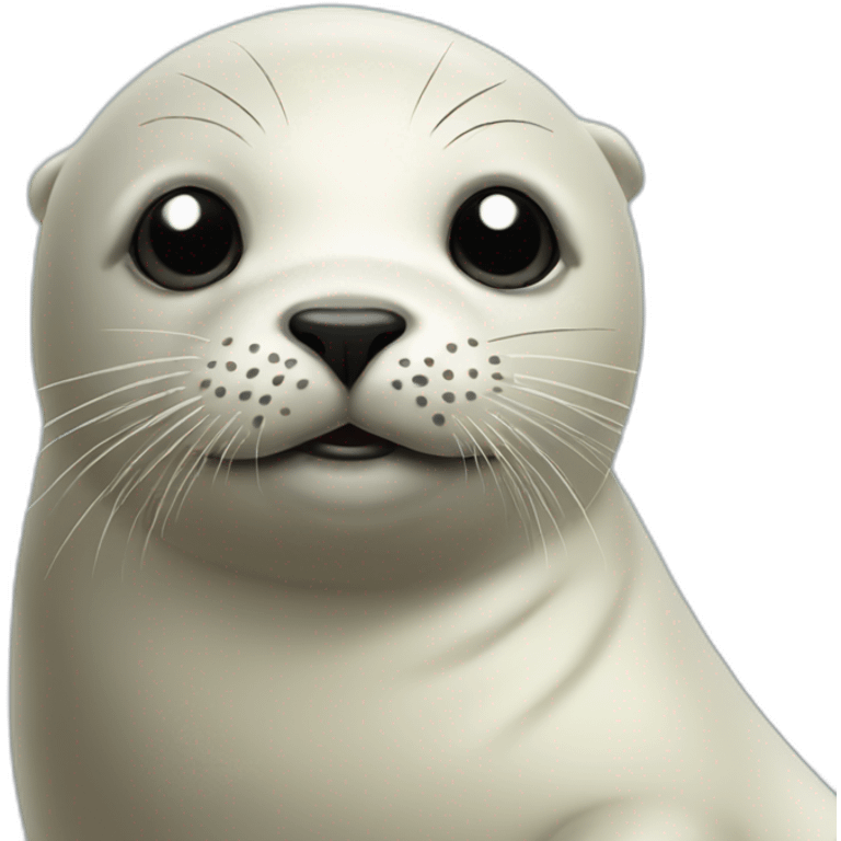 seal cute realistic emoji