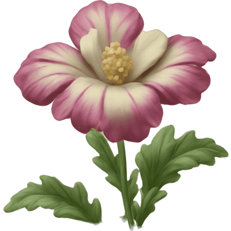 victorian flower  emoji