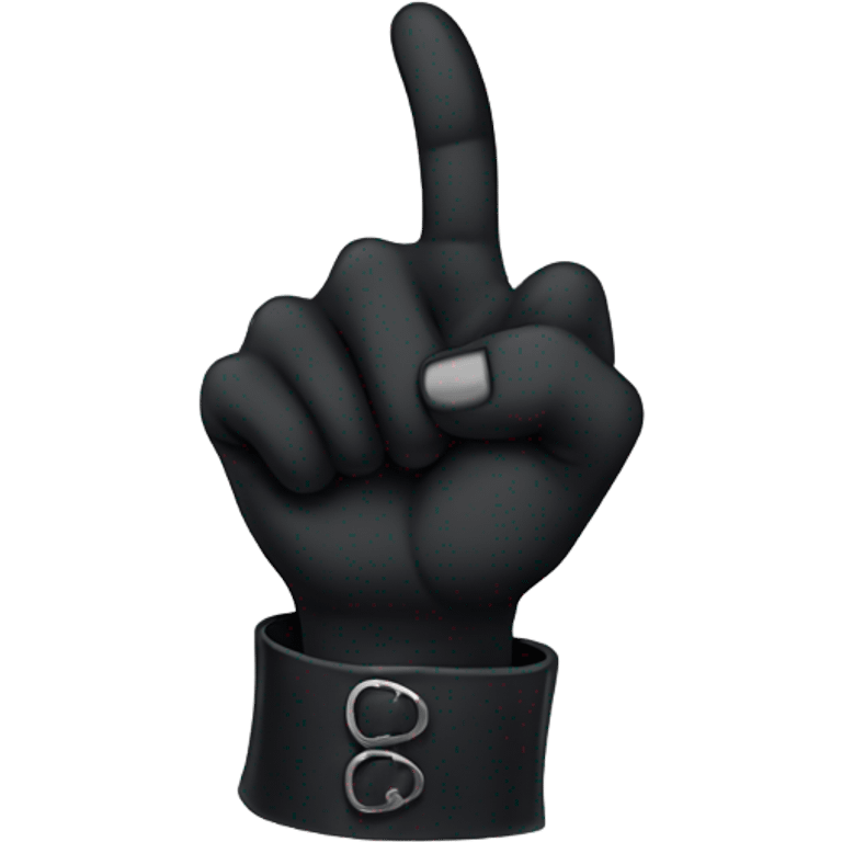 gothic hand thumb up emoji