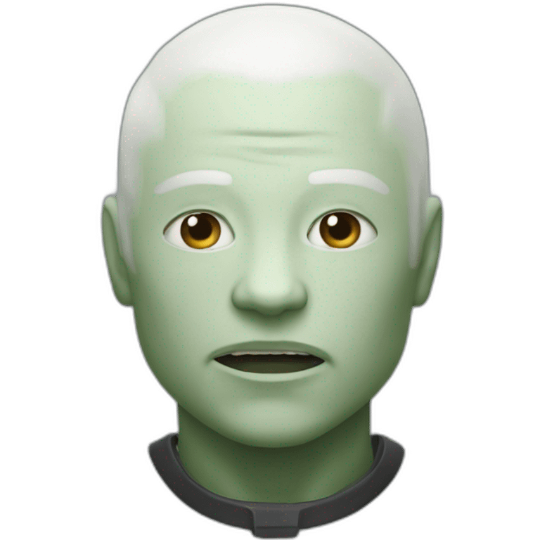 kyborg s pivem v ruce emoji