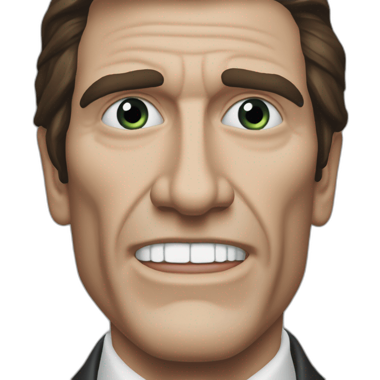 pepe Patrick Bateman sigma face emoji