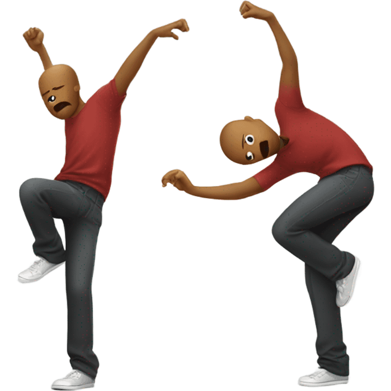 Person dabbing emoji