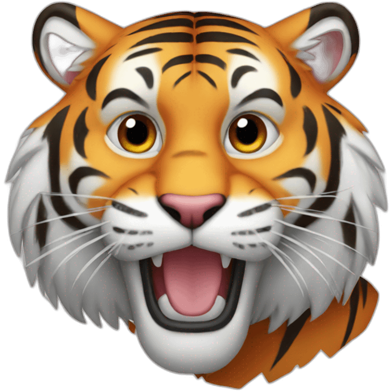 Healthy tiger emoji