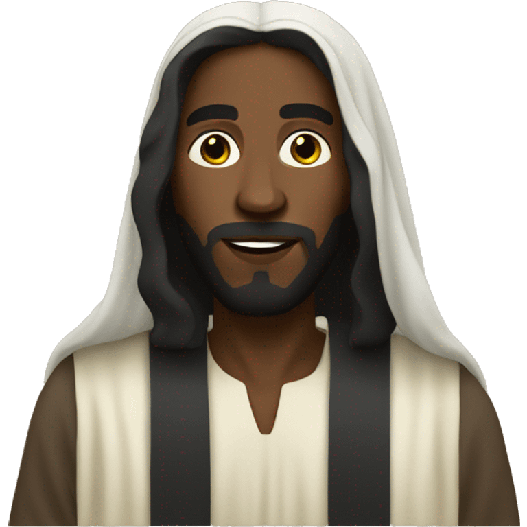 Black Jesus emoji