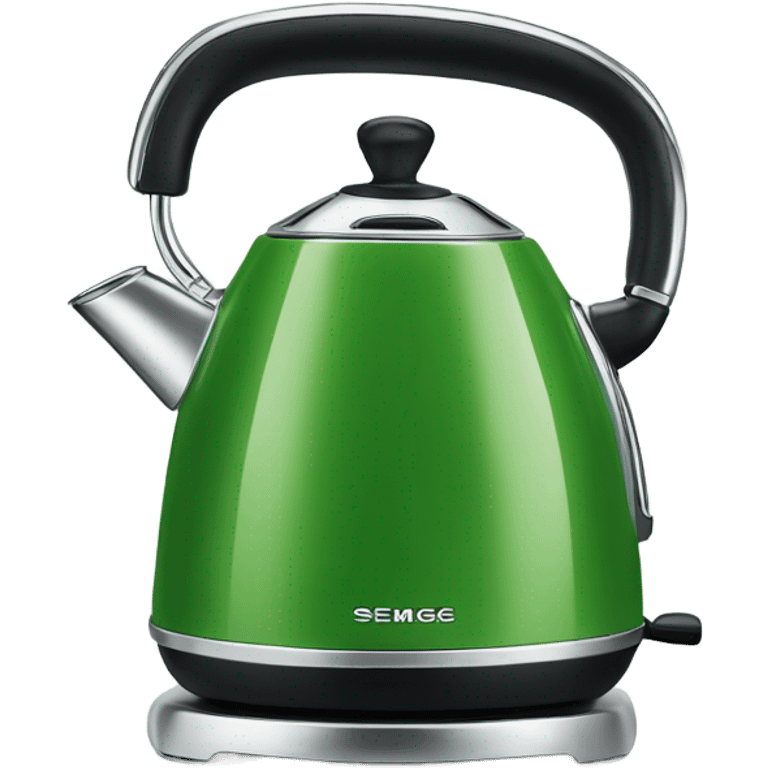 Smeg move green kettle  emoji