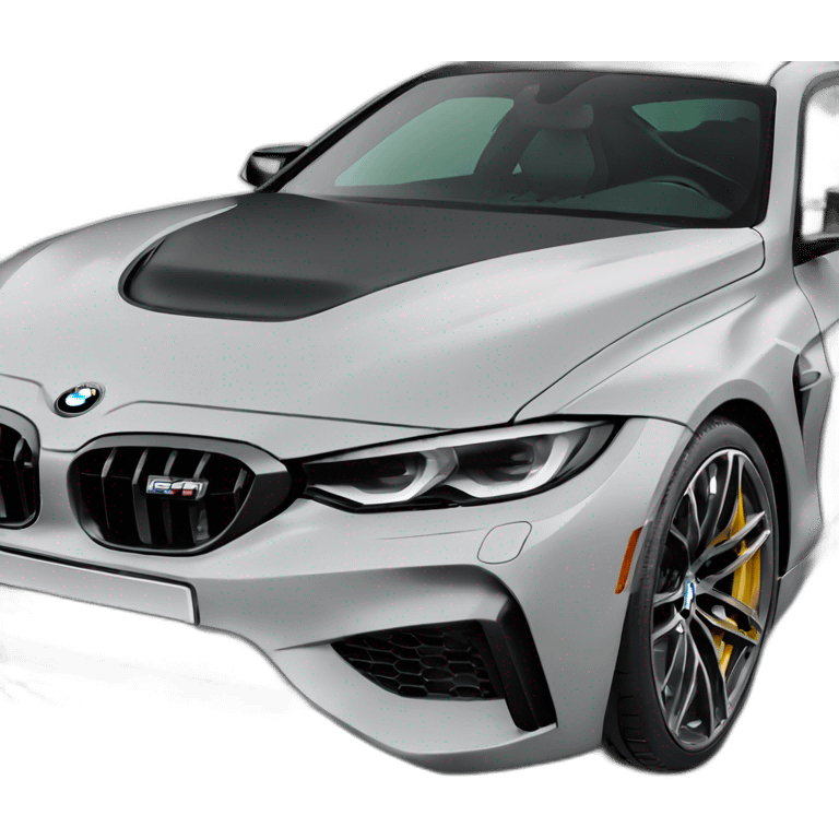 BMW M4 COMPETITION COUPE 2021 emoji