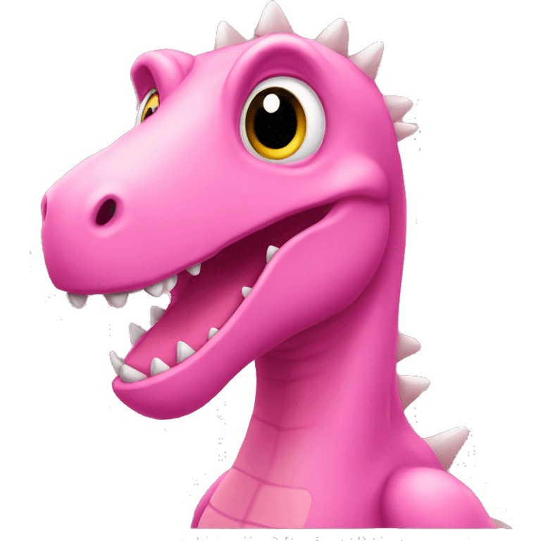 Pink dinosaur  emoji