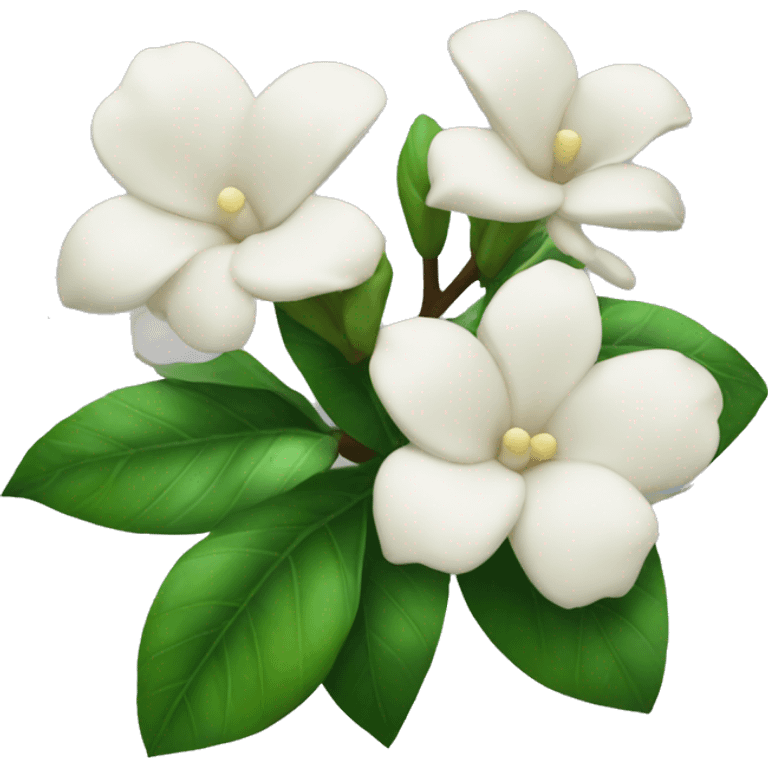 gardenia bush emoji