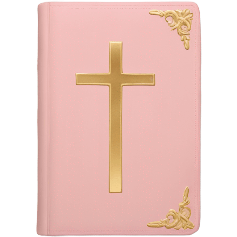 Pastel pink Bible  emoji