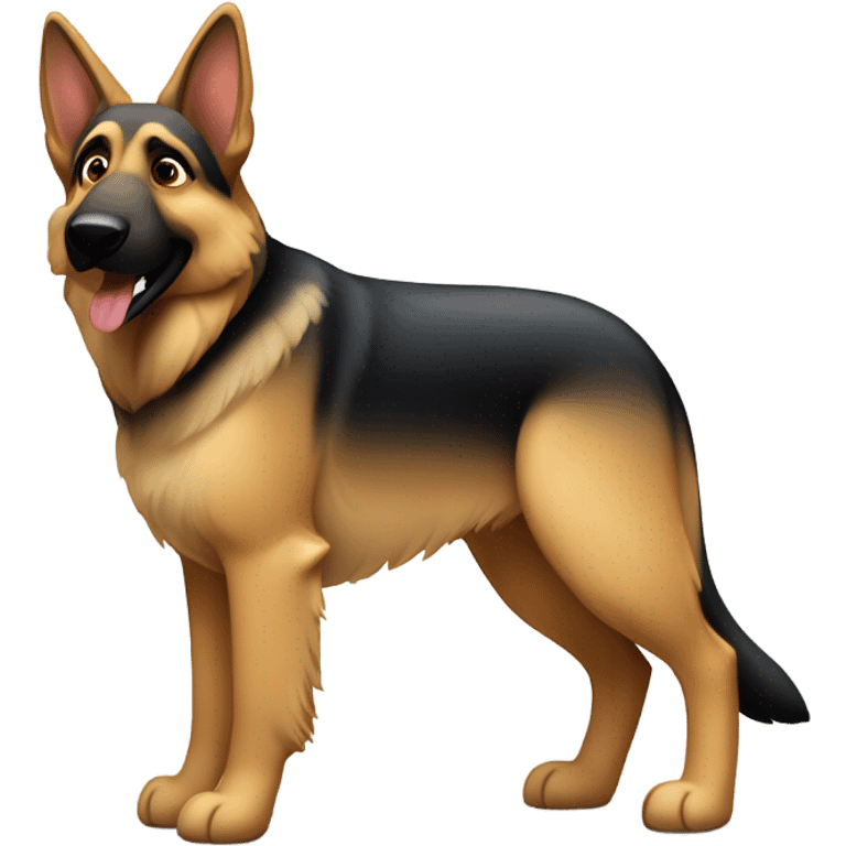 German Shepard emoji