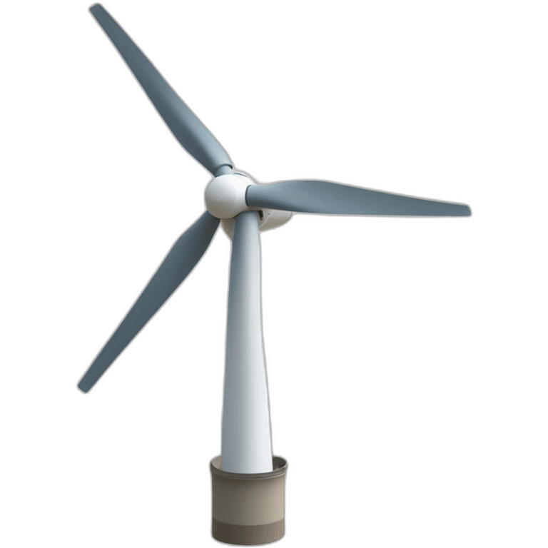 5 bladed wind turbine emoji