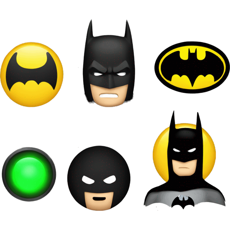 batman light signal emoji