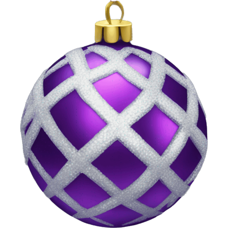 Christmas tree bauble emoji