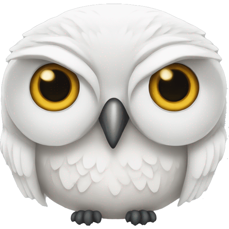 White owl from Harry Potter  emoji