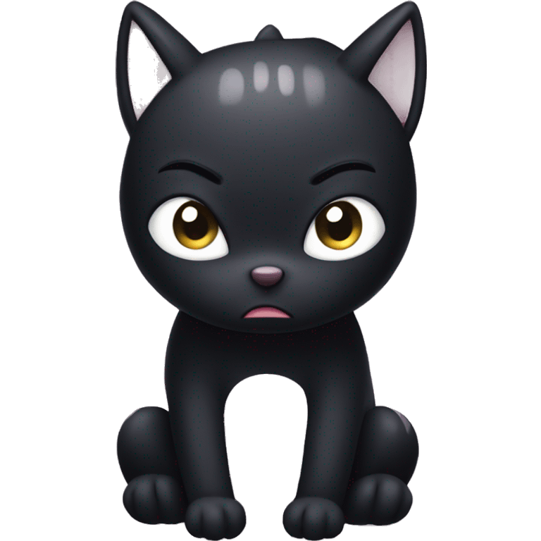 angry kuromi emoji