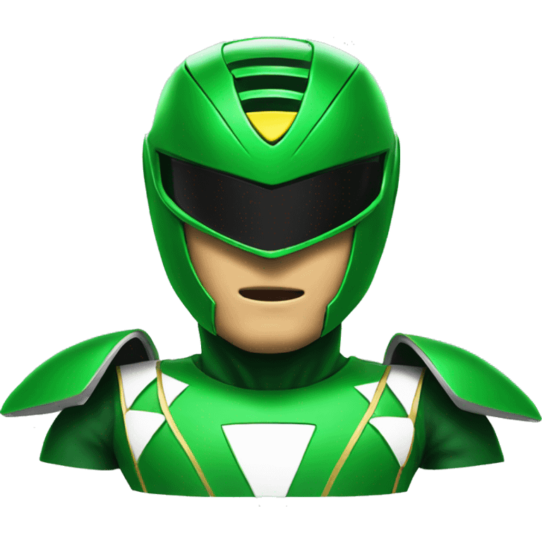 Green data power ranger emoji