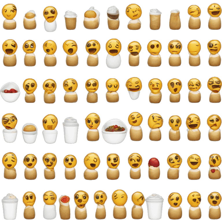 Partie dormi et manger emoji