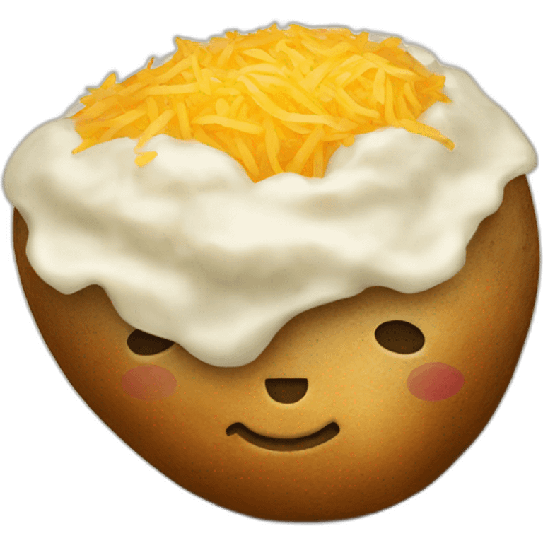 Baked potato  emoji