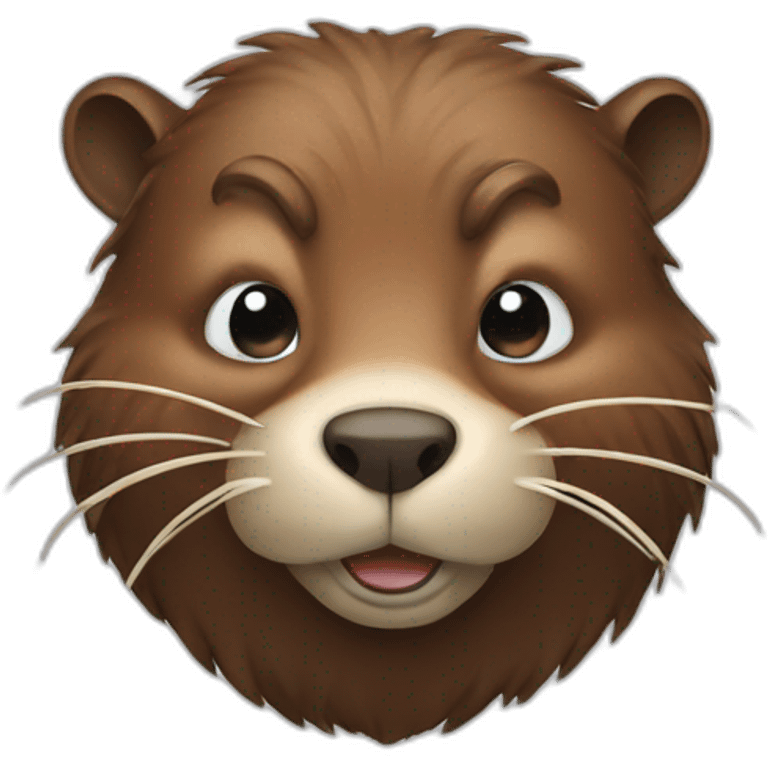 Beaver bull emoji