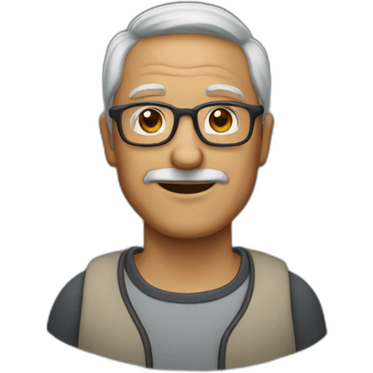 50-year-old-man-with-glasses emoji